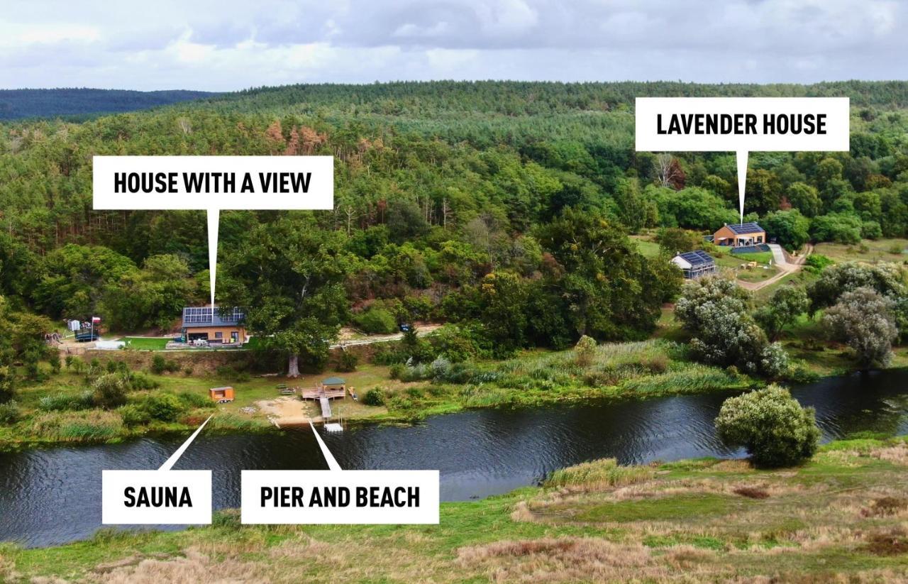 Houses With A View#Sauna#Jaccuzi Gozdowice Exterior foto